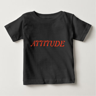"Attitude" tekst Kind T-shirt.