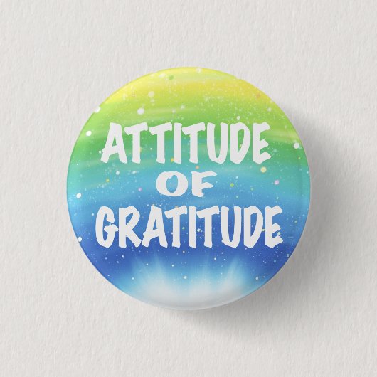 Attitude van Dankbaarheid Sterrenachtergrond Ronde Button 3,2 Cm (Voorkant)