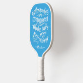 ATTITUDES aangepaste naam & kleur Pickleball Paddl Pickleball Paddle (Links)