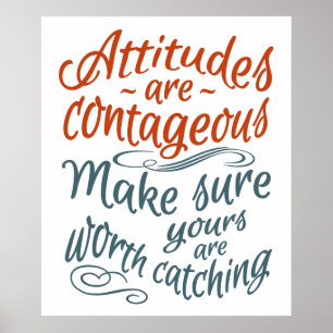 ATTITUDES affiche de motivation