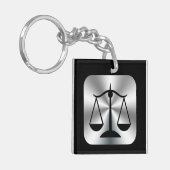 Attorney at Law Symbol Sleutelhanger (Voorkant Links)