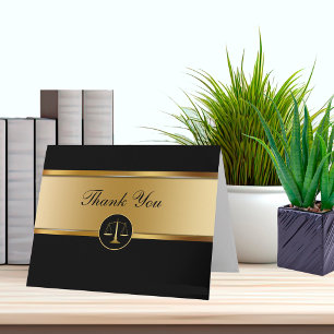 Attorney Business Hartelijk dank Bedankkaart
