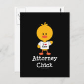 Attorney Chick Briefkaart (Voorkant / Achterkant)