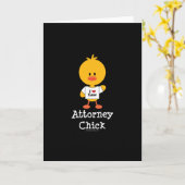 Attorney Chick Wenskaart Kaart (Gele Bloem)