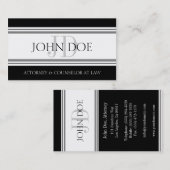 Attorney D Stripes W/W Visitekaartje (Voorkant / Achterkant)
