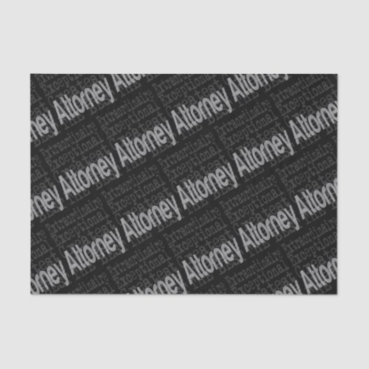 Attorney Extragewoon Tissuepapier (Voorkant)