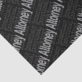 Attorney Extragewoon Tissuepapier (Detail)