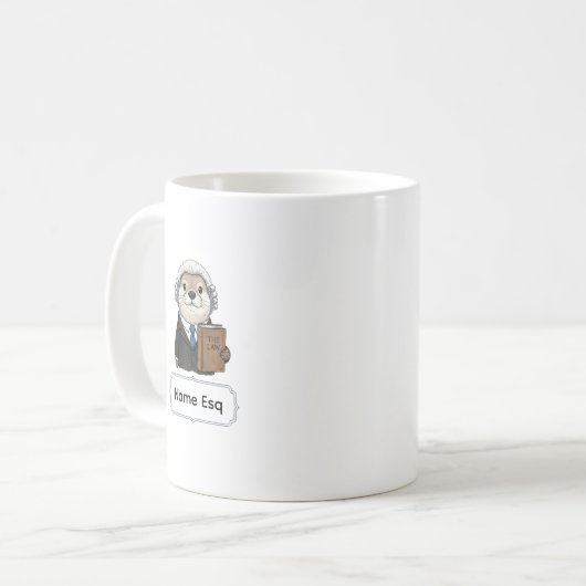 Attorney Graduation Name Mug (Devant gauche)