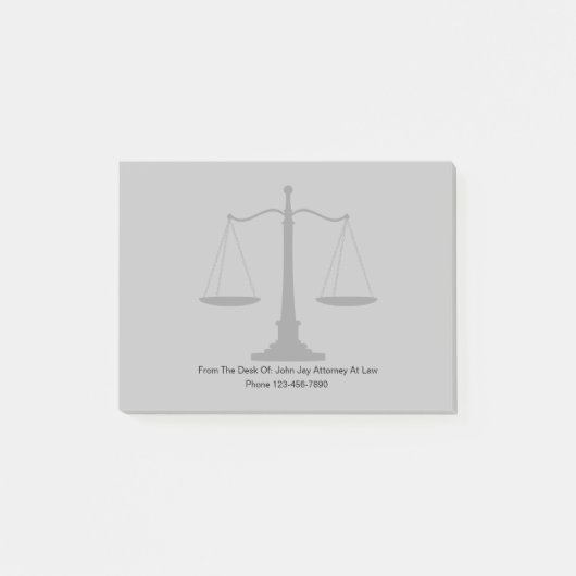 Attorney Kantoor Post-it® Notes (Voorkant)