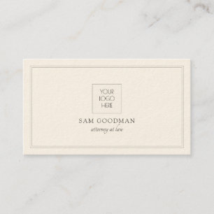 Attorney Lawyer Business Logo Visitekaartje