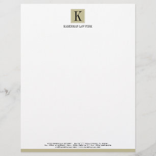 Attorney Letterhead Persoonlijk Briefhoofd