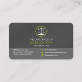 Attorney of Law Custom Visitekaartje (Voorkant)