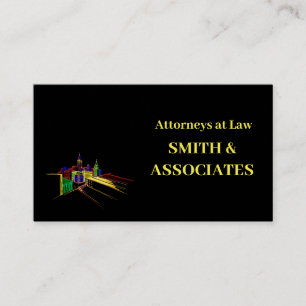 Attorney Professional Visitekaartjes Black