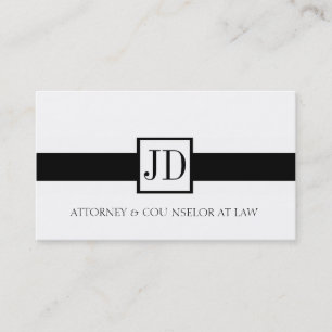 Attorney Ribbon Square - Available Letterhead - Visitekaartje
