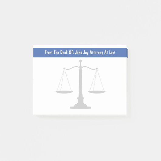 Attorney Theme Post Notes (Voorkant)
