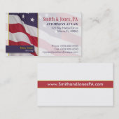Attorney Visitekaartje (Voorkant / Achterkant)