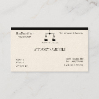Attorney Visitekaartje