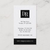 Attorney Visitekaartjes (Achterkant)