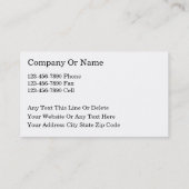 Attorney Visitekaartjes (Achterkant)