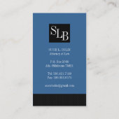 Attorney Visitekaartjes (Achterkant)