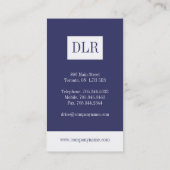 Attorney Visitekaartjes (Achterkant)