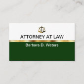 Attorney Visitekaartjes (Voorkant)