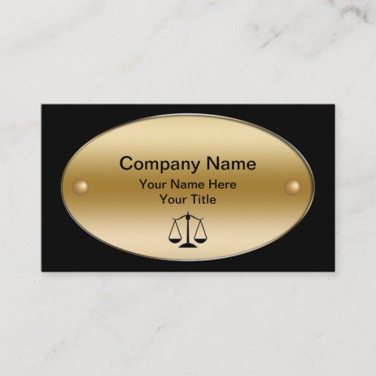 Attorney Visitekaartjes (Voorkant)