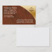 Attorney Visitekaartjes (Voorkant / Achterkant)