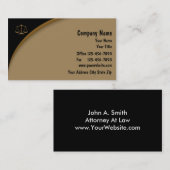 Attorney Visitekaartjes (Voorkant / Achterkant)