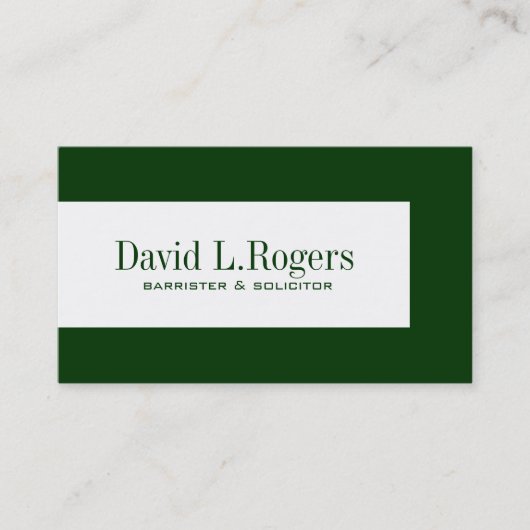 Attorney Visitekaartjes (Voorkant)