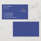 Attorney Visitekaartjes (Voorkant / Achterkant)