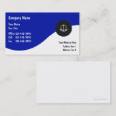 Attorney Visitekaartjes (Voorkant / Achterkant)
