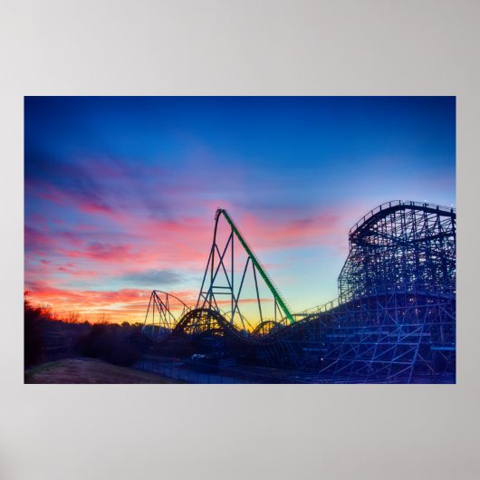 attractiepark Carowinds Poster (Voorkant)