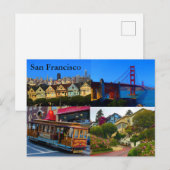 Attractions de San Francisco #3-2 Carte Postale (Devant / Derrière)