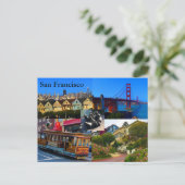 Attractions de San Francisco #3 Carte Postale (Debout devant)