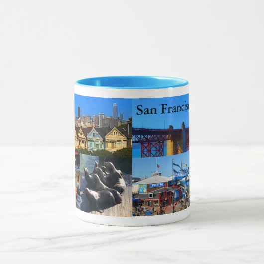 Attractions de San Francisco #3 Mug (Centre)