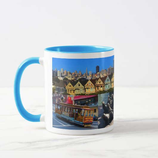 Attractions de San Francisco #3 Mug (Gauche)
