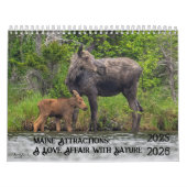 Attractions du Maine Calendrier 2025-2026 (Protection)