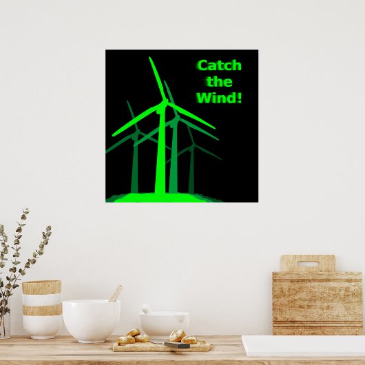 Attrape le vent ! Affiche (Cuisine)