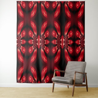 Attrape-rêves à plume de feu rouge 6 Tapisserie