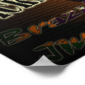 Attraper la maladie - Poster brésilien Jiu Jitsu (Coin)