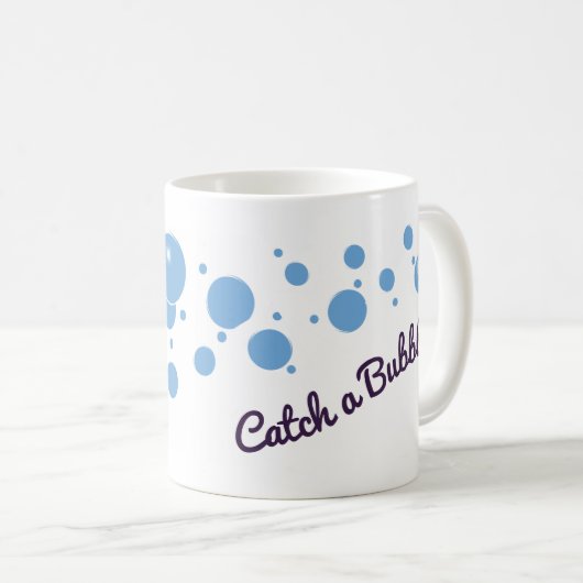 Attraper une bulle enseignant Mug (Devant droit)