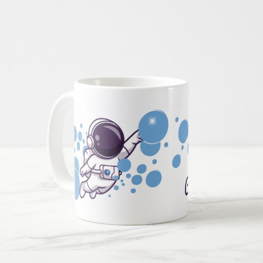 Attraper une bulle enseignant Mug (Devant gauche)