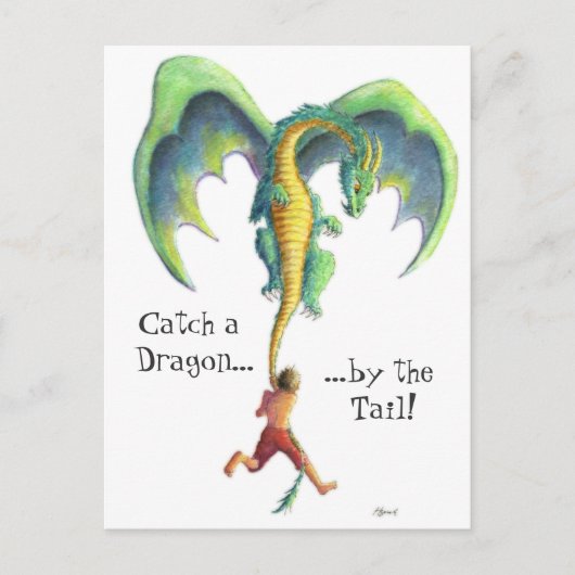 Attraper une carte postale Dragon (Devant)