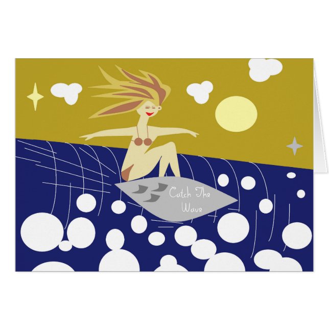 Attrapez la vague (Devant horizontal)