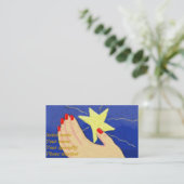 Attrapez un Carte de visite de la technologie de l (Debout devant)