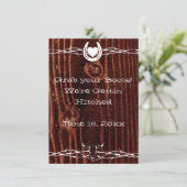 Attrapez vos bottes Country Western Faire-part de  (Debout devant)