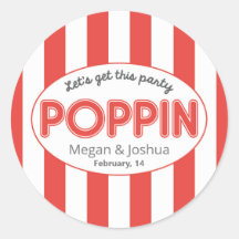 Attrapons à ce Parti Poppin Sticker