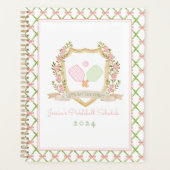 Attrapons la Cour | Boule de chiche rose Preppy (Devant)