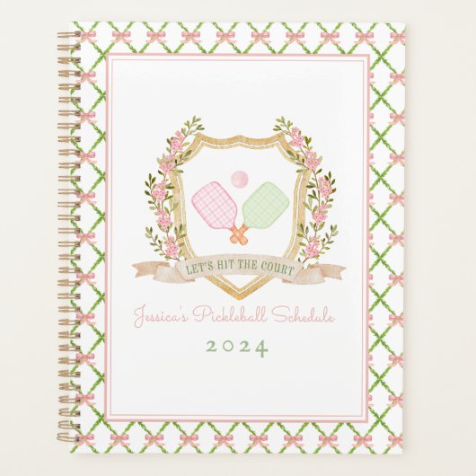 Attrapons la Cour | Boule de chiche rose Preppy (Devant)